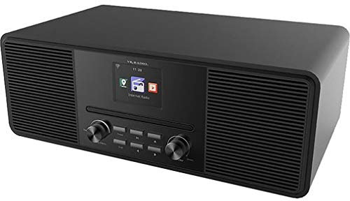 Radio Internet stéréo 20 W avec lecteur CD/DAB+/FM/bluetooth IRS-680 - Noir [VR-Radio]