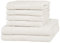 Merana Rome Handtuch Set | saugstark, weich und fusselfrei | Frottier Luxus Qualität | 100% Baumwolle | Oeko-TEX | 590 GSM (Coconut, 6er Sparset | 4 Handtuch, 2 Duschtuch)