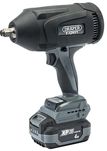 Draper 84713 - Sega a nastro 250 mm, 230 V, argento, 420 W Draper 97772, custodia protettiva in gomma, colore: Nero