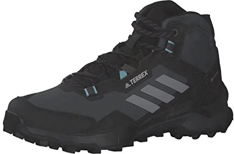 adidas Damen Terrex Ax4 Mid Bootsschuh, Cblack Grethr Minton, 42 2/3 EU