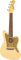Fender Fullerton Jazzmaster Uke Vintage White - Konzert Ukulele