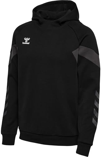 hummel Hmltravel Men's Raglan Sleeve Hoodie Black