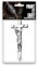 Temporäres Tattoo-Motiv Reality, 10,5 x 14,8cm, Prison Jesus am Kreuz