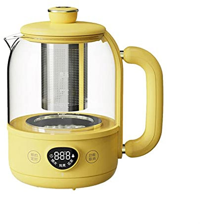 FairUo Tea Kettles Household Pot Mini 800Ml Kettles for Boiling Water Tea Maker Tea Set Bird's Nest Dessert Teapot/Yellow