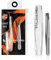 STALEKS PRO Pince à épiler à sourcils épais et larges en acier inoxydable Expert 10/3