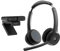 Cisco Bundle - Headset 722, Wireless Dual On-Ear Bluetooth Headphones, Webex Button, packaged with the Desk Camera 1080p, Carbon Black, 1-Year Limited Liability Warranty (BUN-722+CAMD-C-WW)