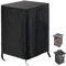 Housse de Foyer carrée de 53, 3 x 53, 3 x 88, 9 cm, imperméable, Protection UV, avec Cordon Serrage et Boucles, Accessoires pour brasero ventilé