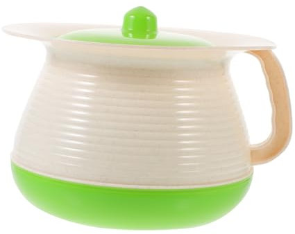 Healeved Pot De Chambre Pour Garçon Et Filles En Plastique Avec Couvercle, Seau à Urine Antidérapant, Taille Compacte, Usage Domestique Pour Bébé Et Tout-petit, Facile à Nettoyer