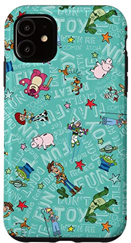 Hülle für iPhone 11 Die Disney PIXAR Toy Story Crew spielt herum und macht Spaß
