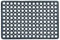 ASTRA Wetterfeste Fußmatte schwarz Gummimatte - rutschfeste Türmatte 40x60cm - Schmutzfangmatte sehr robust - außen Fussmatte - Türmatte Außenbereich