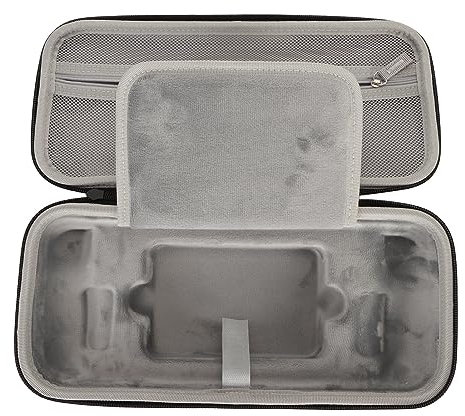 Tragetasche für Steam Deck, Schützende Hartschale, Tragbare Tragetasche mit Verbessertem Stauraum, für Steam Deck-Konsole und Zubehör