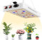 Lámpara LED de cultivo de espectro completo de 41W con doble interruptor Veg/Bloom, Doble chip de 4566LM con UV IR, Para invernaderos y plantas de interior, hortalizas y flores