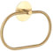 Meplait Handtuchring, Selbstkleber Bad Handtuchhalter aus Edelstahl Handtuchhalter Wand Handtuchhalter ausgestattet Badezimmer Zubehör (Gold)