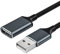 Rallonge USB C - Câble d'extension USB 3.0 Type A mâle à femelle | Câble d'extension USB mâle-femelle tressé en nylon compatible avec webcam, téléphone, clavier, imprimante, disque