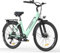 Fafrees HillMiles E-Bike 26 Zoll, Elektrofahrrad mit 36V 13AH Akku, Stylisch und Leicht Citybike bis zu 100KM Elektrofahrräder, MileCity 1 (Grün)
