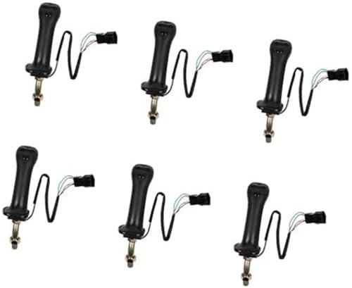 ZAPYVET 6X 3 Tasten Bagger Joystick Assy Griff Getriebe | Passend für Doosan DX150 215 225 300 370-9C Links