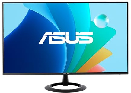 ASUS VZ279HG Eye Care Gaming Monitor (27 Inches, IPS, Full HD, 99% sRGB, Frameless, 120Hz, SmoothMotion, 1ms (MPRT), Adaptive Sync, Eye Care Plus, Low Blue Light, Flicker-Free)