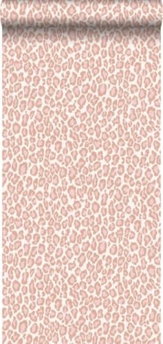 Sanders & Sanders papier peint peau de léopard rose 53 cm x 10.05 m