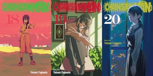 Chainsaw Man, Tatsuki Fujimoto. 3 book set. Volumes 18-20. (English)