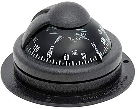 Riviera Kompass Comet 2 horizont. Aufbau, schwarz