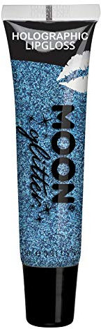 Moon Glitter – Holografisches Glitzer-Lipgloss - 15ml - Blau