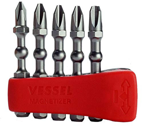 VESSEL EIBMG50K001 Bitsatz Impact Ball PH1, PH2, PH3 50mm, 5-teilig