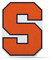Rico Industries NCAA Syracuse Orange NCAA Primary Logo Shape Cut Pennant, Teamfarbe, Artikel-Fußabdruck: 45,7 x 45,7 cm