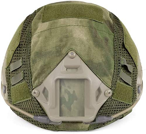 WLXW Tactical Military Combat Fast Helm-Tarnhülle Für MH/PJ-Typ Schneller Helm Airsoft Paintball Hunting Shooting Gear,Fg