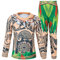 Jurebecia Toddler Kids Boys Pyjamas 2 Pieces Pajamas Cartoon Nightwear Set Costume Long Sleeve Sleepsuit World Book Day Costumes for Boys 3-4 Years