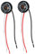 Connecteur de support de lampe, 2 pièces 1157 prise LED clignotant frein ampoules support adaptateur connecteur de base câble de câblage