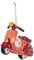 MAGIC Christbaumschmuck Weihnachtskugeln Figuren Glas mundgeblasen Weihnachtskugeln Weihnachtsschmuck Baumkugeln Baumschmuck, Motorroller, Glas, 10 cm, Figürlicher Glasschmuck