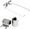 Huasheng Suda LCD Screen Hinges Bracket KIT & Hinge Cover Sets Left & Right Sliver Replacement for HP 15-bs0xx 15-bw0xx 15-bs212wm 15-bs289wm 15-bs020wm 15-bs033cl 15-bs Laptop