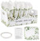 VINFUTUR 30 Pz Coni Portariso Matrimonio, Portaconfetti Riso Bomboniere per Nozze Baby Shower Battesimo