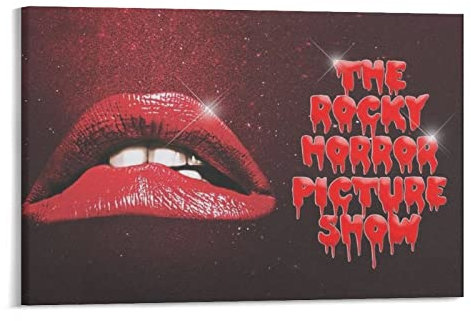 ZHUYING The Rocky Horror Picture Show Poster Kunst Wandbild Leinwand Poster Moderne Schlafzimmer Dekor 20 x 30 cm
