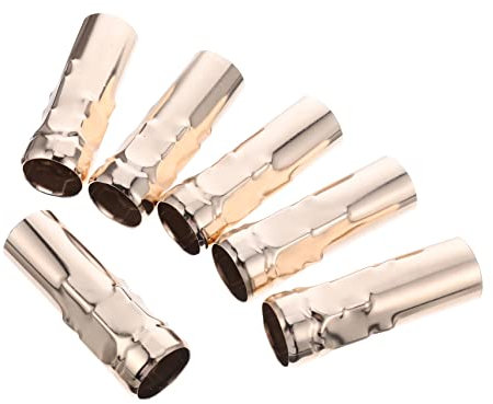 DOITOOL Lot De 6 Douilles De Bougie E14 Pour Lustre En Cristal Européen Base De Remplacement Au Design Soigné