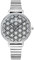 Julie Julsen Damen Damenuhr 23cm Metall Silbergrau Quarzwerk Mineralglas 148000013
