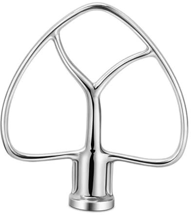 ALturn Flat Beater， Compatible For KitchenAid 4.5-5QT K45SS KSM150 KSM152 KSM165 ，Tilt-Stand Mixer Attachments Kitchen Paddle Baking Pastry