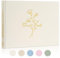 Lanpn Libro degli Ospiti di Matrimonio in Lino 108 Pagine vuoto, Wedding Guest Book Libro Dediche Matrimonio con Titolo Dorato, Ideale per Matrimoni Anniversari Compleanni Battesimo di Sposa (Crema)