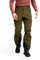 RevolutionRace Cyclone 3L Shell Pants für Herren, wasserdichte Hose mit Recco-Reflektoren zum Wandern, Dark Olive, L
