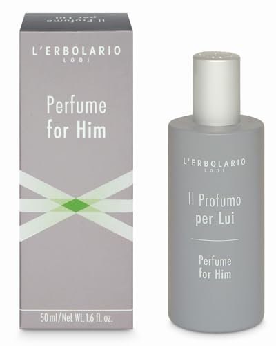 L'Erbolario - Acido Ialuronico per Lui - Il Profumo per Lui 50 ml - Profumo da uomo fresco, agrumato e legnoso