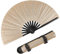 GORGECRAFT Rave Hand Fan Foldable Glitter Folding Handheld Fan Large Plastic Bamboo Holding Fan for Men Women Festivals Carnival Club Party Dancing Summer Rave Outfits Accessories