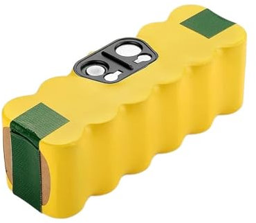 Zhyepou Batteria Originale 12,8 Ah Batteria Ricaricabile 14,4 V. Compatibile con iRobot Roomba 500 600 700 800 900 595 620 650 780 890(IR 5200mAh)