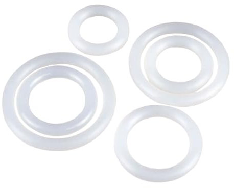 YUAEB biao Boutique Shop UK Joints toriques en Silicone Haute température pour robinets, Joints d'étanchéité en Caoutchouc étanches pour plomberie, Automobile et Usage Industriel