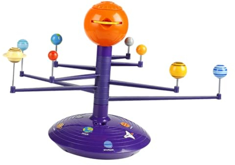 SOIMISS Giocattolo Educativo Planetario Proiettore Vocale del Cosmo per Bambini, Versione Resistente e Sicura, per Apprendimento Scientifico e Gioco Interattivo Famiglia