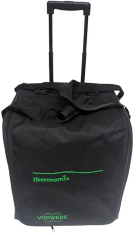 Thermomix Original Vorwerk TM6 TM5 Trolley Tragetasche mit Fach für Varoma Reisetasche