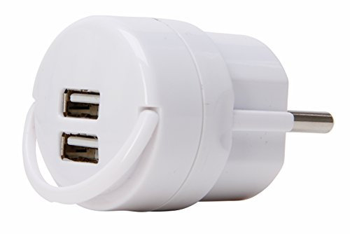 Kopp Adapter mit 2-Fach USB Max. 2,1A, 1 Stück, 473103017