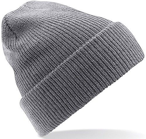 Beechfield Unisex Heritage Beanie Graphit, graphit, Einheitsgröße