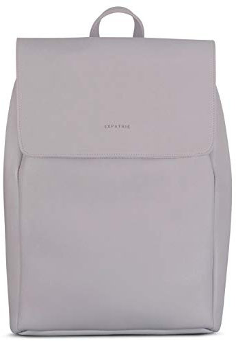 Expatrié Rucksack Damen Elegant Malve - Noelle - Moderner Lederrucksack Für City, Business, Uni - Aus Veganem Leder - 9L