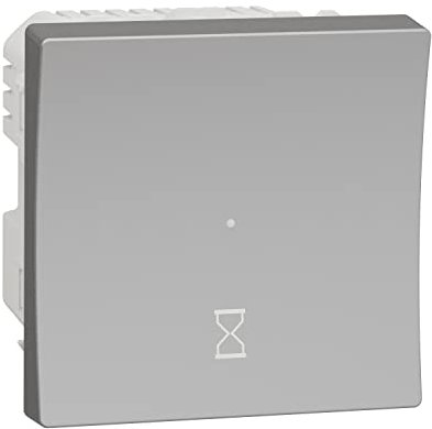 Schneider Electric NU353530 Unica - minuterie - tempo 5min - 8h - 10A - connex 3 fils - Alu - méca seul