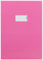 HERMA 19749 Heftumschlag A4 Karton Pink, Hefthülle mit Beschriftungsfeld aus stabilem & extra starkem Papier, Heftschoner für Schulhefte, farbig
